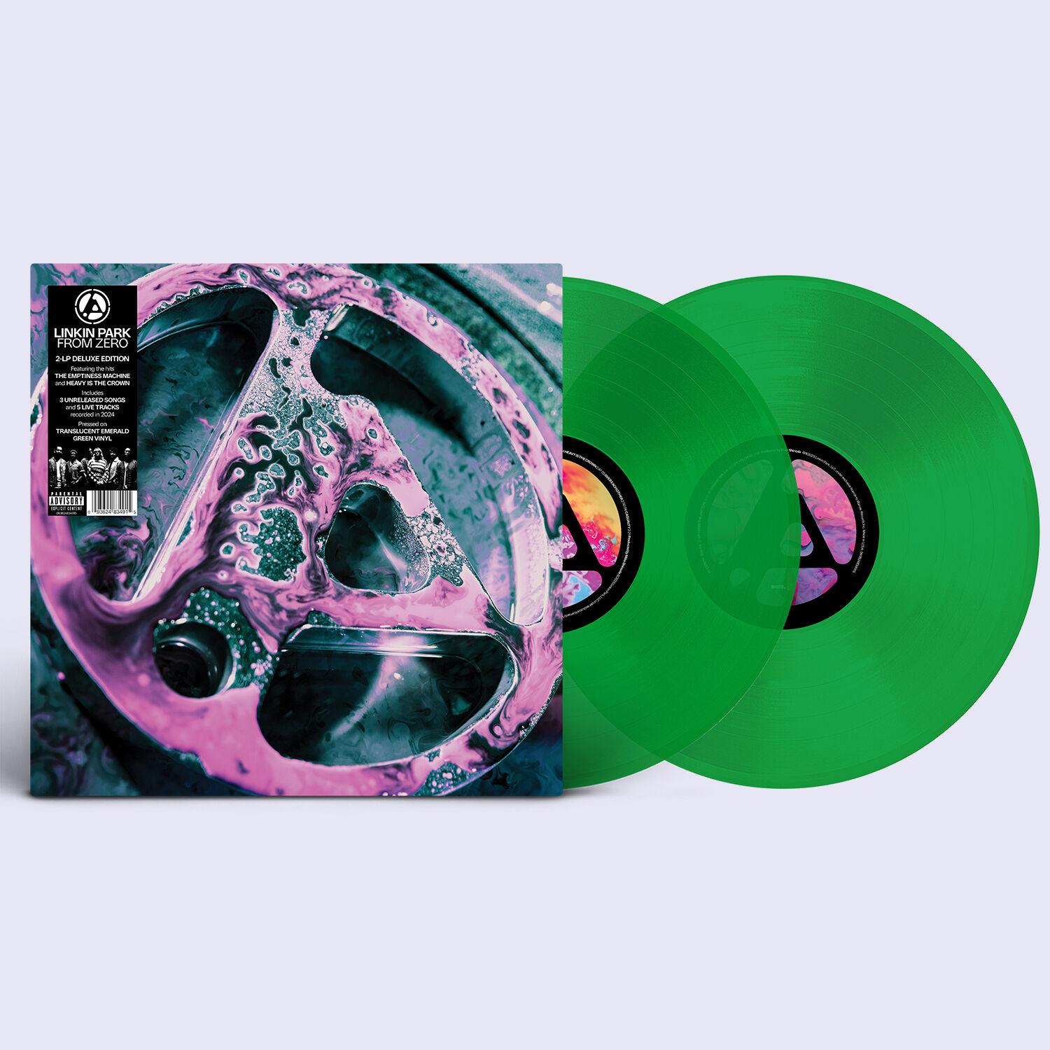 FROM ZERO (DELUXE EDITION) TRANSLUCENT EMERALD GREEN VINYL